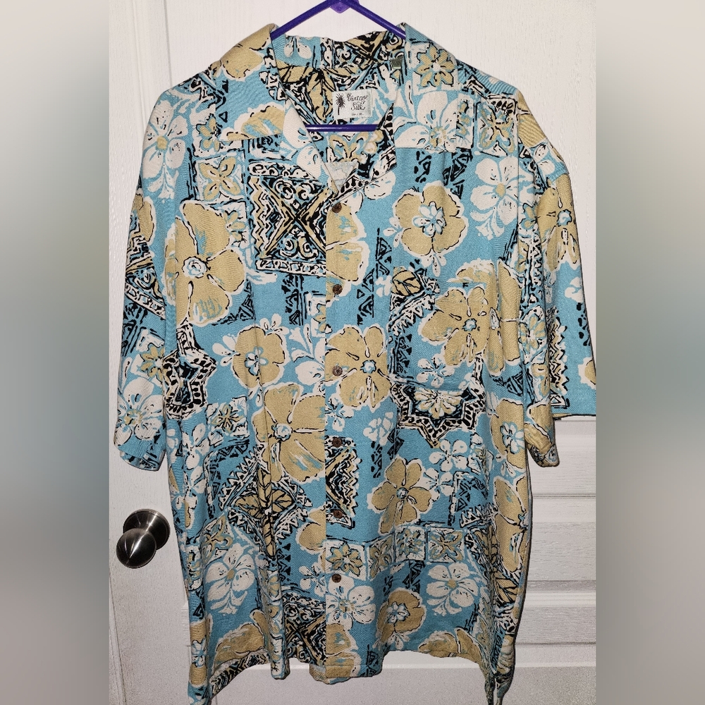 Vintage Silk Hawaiian shirt